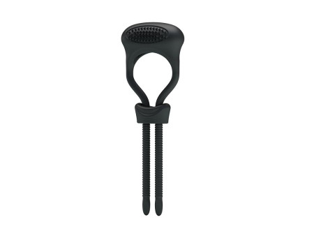 Pretty Love Anillo Vibrador Curitis Color Negro