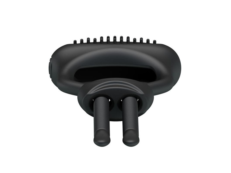 Pretty Love Anillo Vibrador Curitis Color Negro