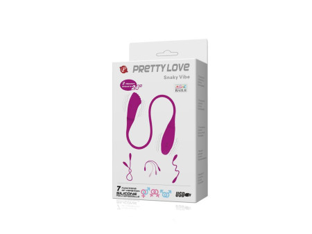 Pretty Love Huevo Vibrador Snaky Color Rosa Pretty Love Huevo Vibrador Snaky Color Rosa