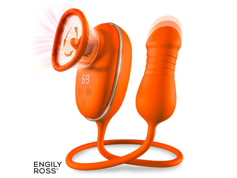 Lizer Pro Estimulador con Lengua Oscilante Bomba de Vacio y Huevo con Up and Down