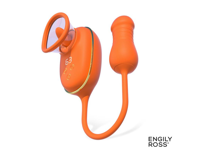 Lizer Pro Estimulador con Lengua Oscilante Bomba de Vacio y Huevo con Up and Down