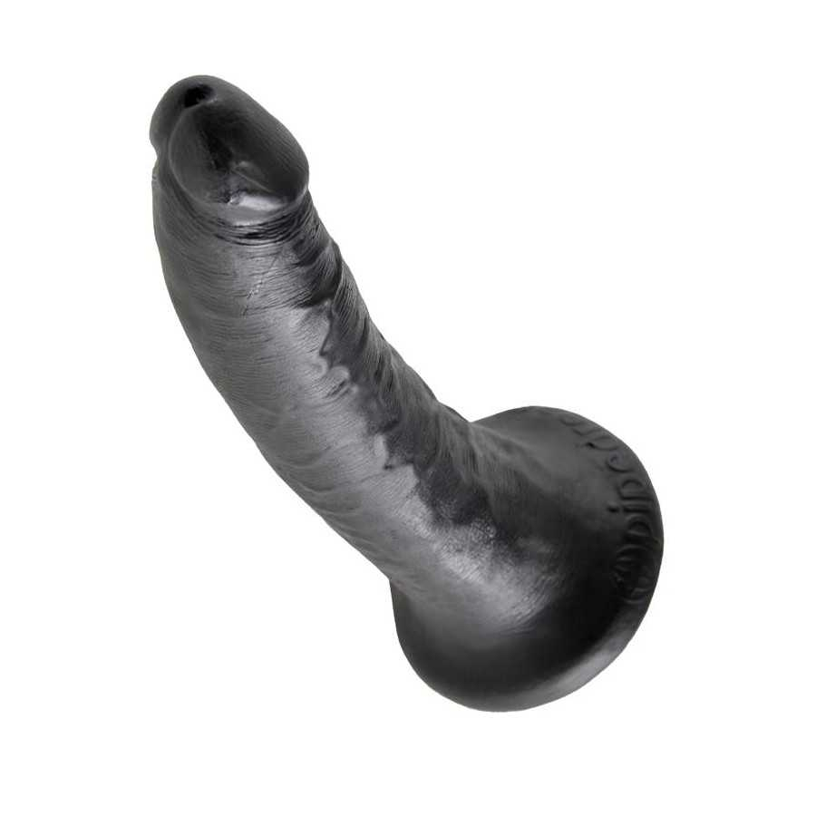 King Cock Pene de 7 Color Negro