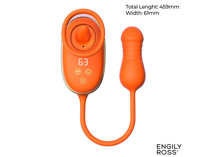 Lizer Pro Estimulador con Lengua Oscilante Bomba de Vacio y Huevo con Up and Down