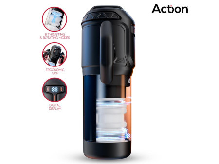 Zyon Masturbador Automatico Avanzado con Up and Down y Rotacion
