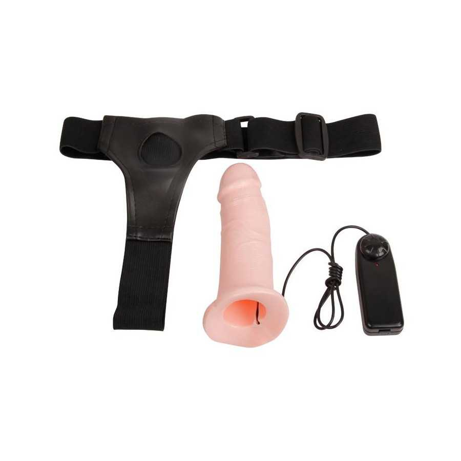 Arnes con Dildo Hueco Mens Pants Vibrador