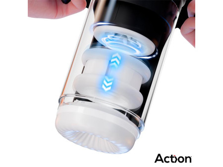 Zyon Masturbador Automatico Avanzado con Up and Down y Rotacion