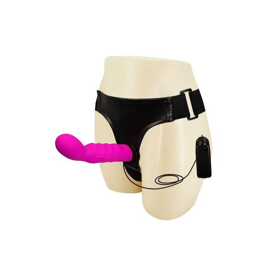 Arnes con Dildo Purpura 155 cm