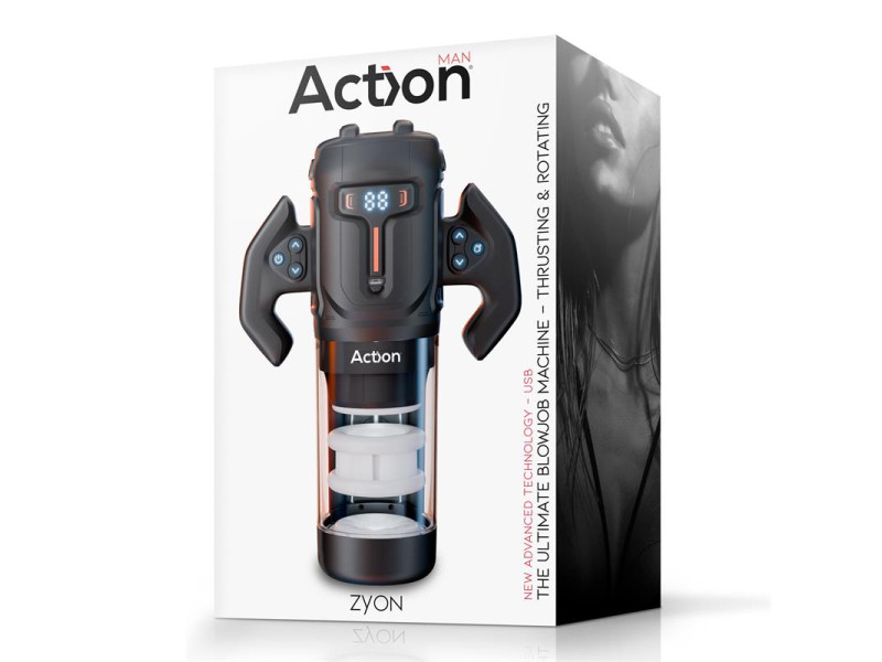 Zyon Masturbador Automatico Avanzado con Up and Down y Rotacion