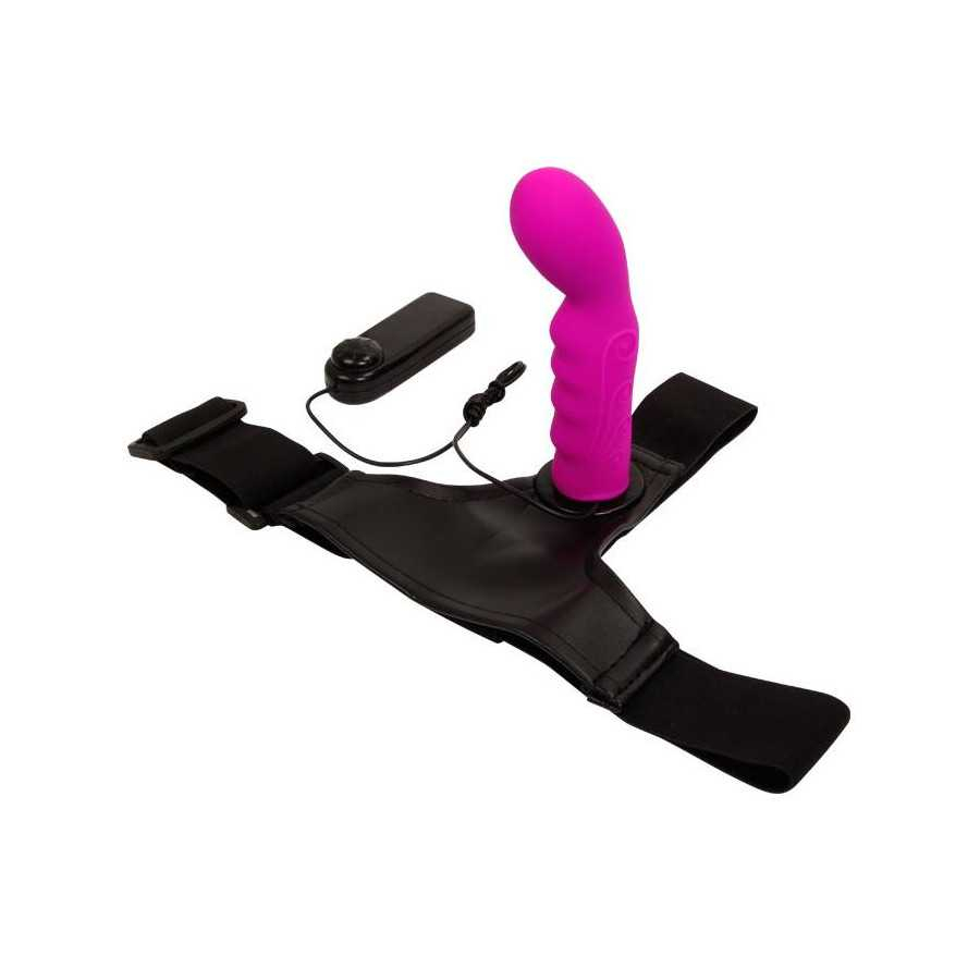 Arnes con Dildo Purpura 155 cm