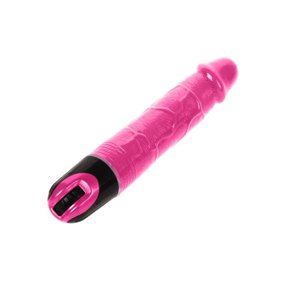 Baile Vibrador Realista Rosa