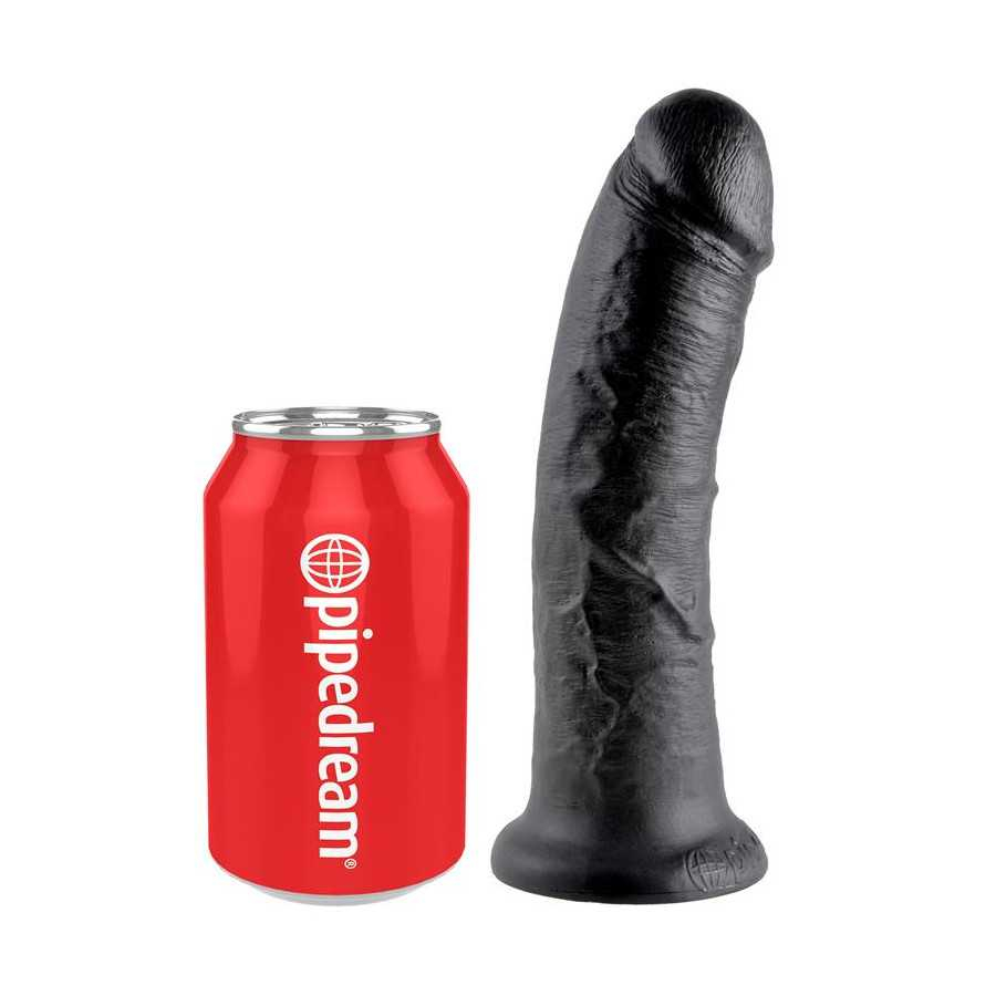 King Cock Pene de 8 Color Negro