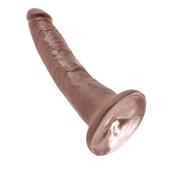 King Cock Pene de 1778 cm Color Marron