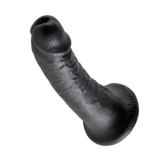 King Cock Pene de 6 Color Negro