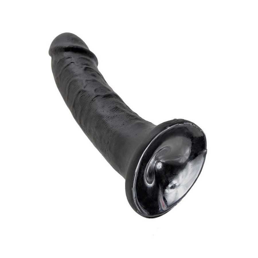 King Cock Pene de 6 Color Negro