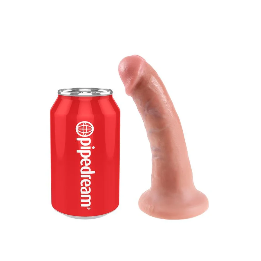 King Cock Pene de 6 Color Natural