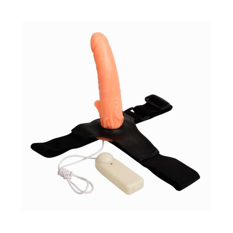 Baile Arnes con Dildo y Control Remoto 18 cm