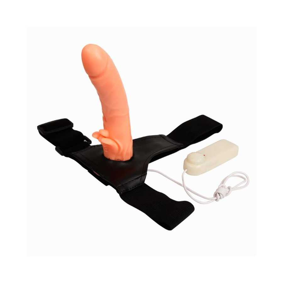 Baile Arnes con Dildo y Control Remoto 18 cm