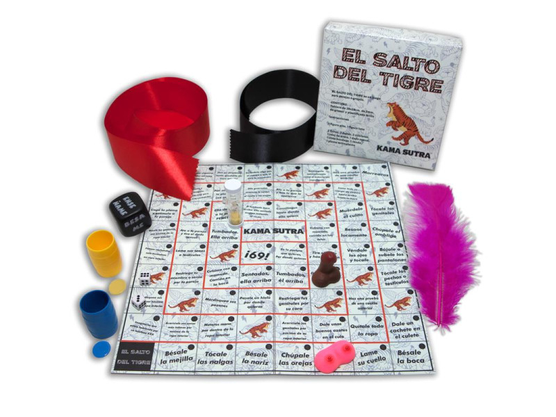Juego de Mesa el Salto del Tigre Erotico