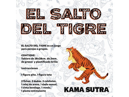 Juego de Mesa el Salto del Tigre Erotico