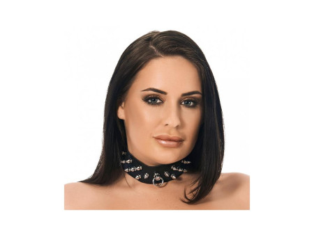 Collar Cuero con Pinchos Collar Cuero con Pinchos