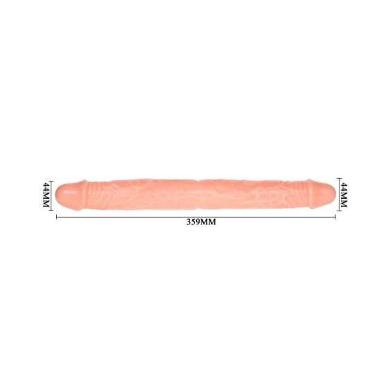 Baile Dildo Doble Color Natural