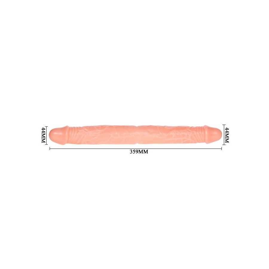 Baile Dildo Doble Color Natural