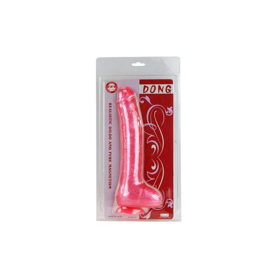 Baile Dildo con Ventosa color Rosa