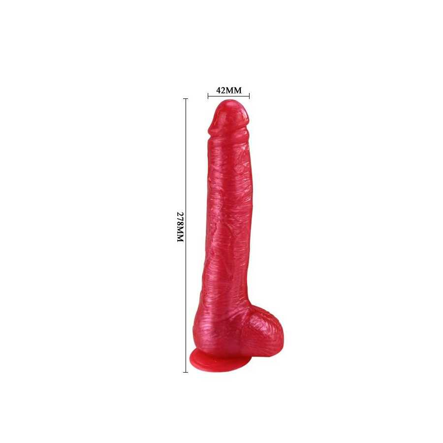 Baile Dildo con Ventosa color Rosa