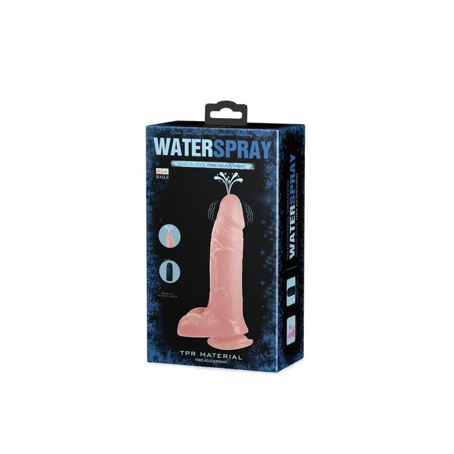 Dildo Eyaculador Water Spray Natural