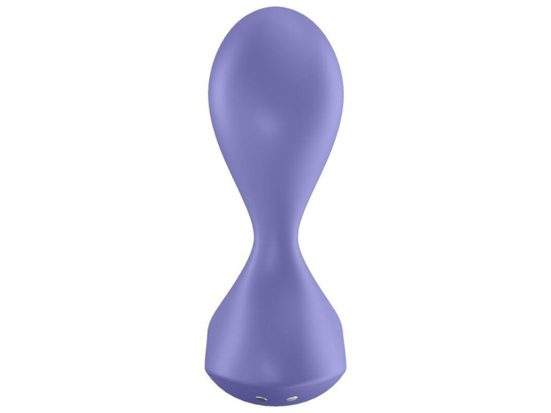 Sweet Seal Plug Anal con Vibracion y APP Negro