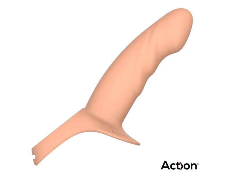 Arnes Strap on con Dildo Hueco Silicona Premium Talla L