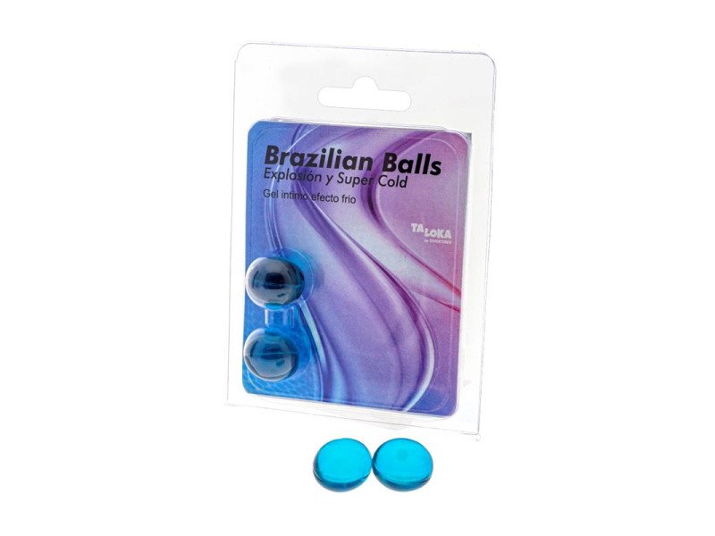 Set 2 Brazilian Balls Excitante Efecto Frio Set 2 Brazilian Balls Excitante Efecto Frio