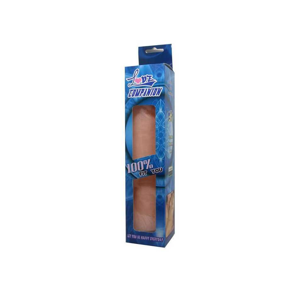 Baile Dildo con Ventosa Color Natural 21 cm