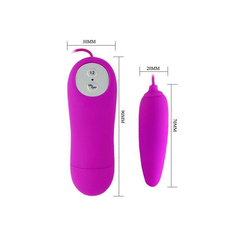 Pretty Love Huevo Vibrador Harriet Color Purp CL70