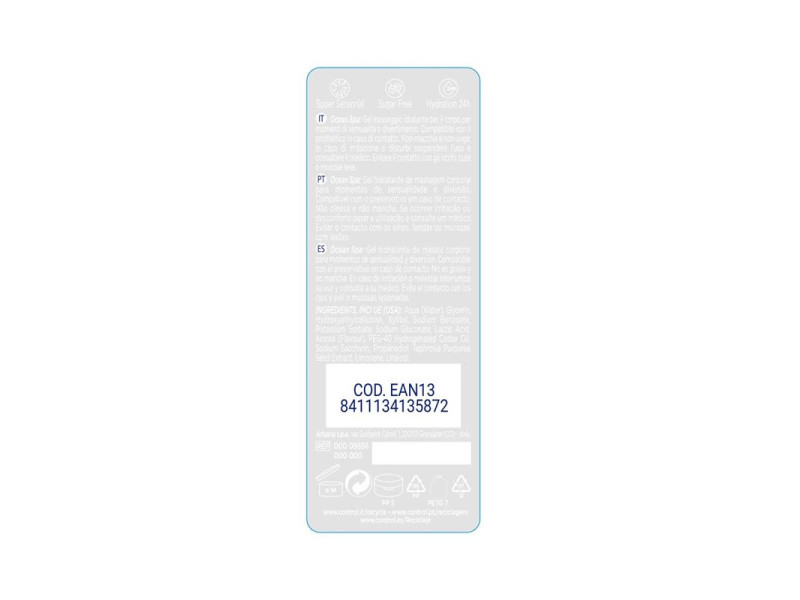 Gel de Masaje Mediterranean Sea 200 ml