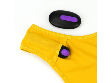 Braguita Abierta con Bala Vibradora y Control Remoto Talla S Braguita Abierta con Bala Vibradora y Control Remoto Talla S
