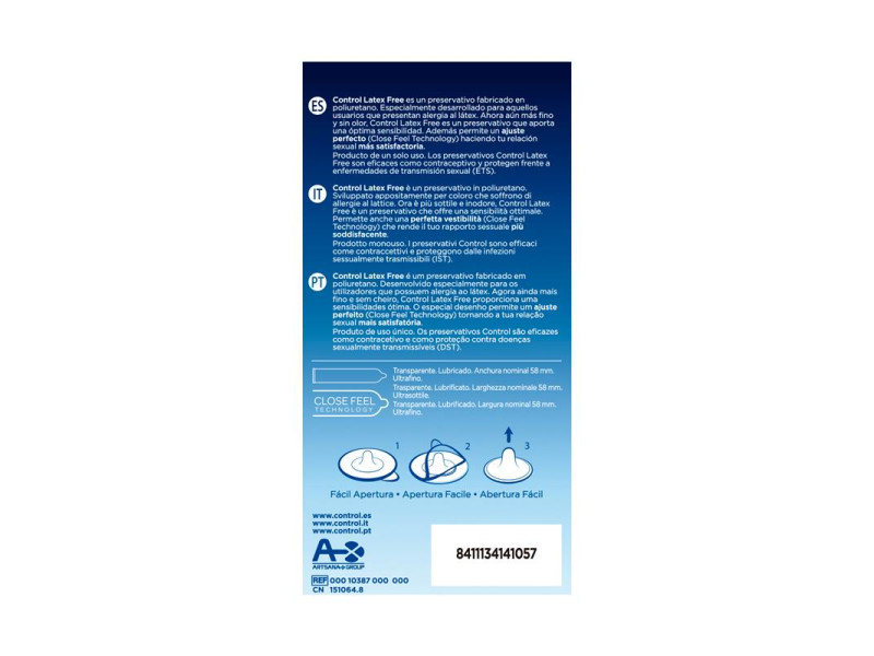 Latex Free sin Latex 5 uds