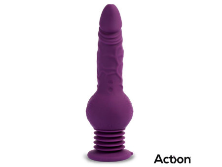 Booster Vibrador con Thrusting Ultra Jet Thruster con Potente Ventosa