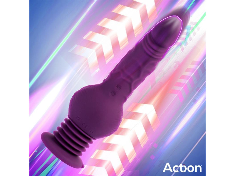 Booster Vibrador con Thrusting Ultra Jet Thruster con Potente Ventosa