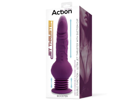 Booster Vibrador con Thrusting Ultra Jet Thruster con Potente Ventosa