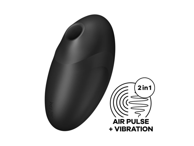 Vulva Lover 3 Succionador de Clitoris Negro