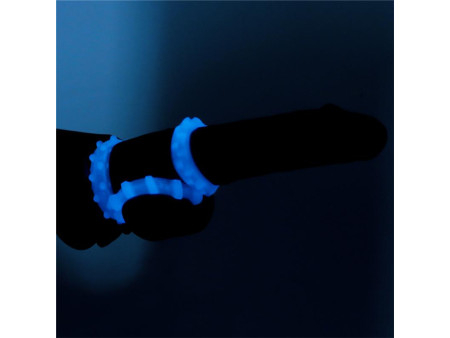 Lumino Play Set 3 Anillos para el Pene Luz Azul