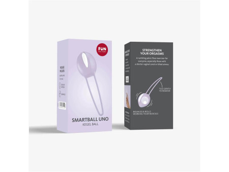 Smartball uno Bola Kegel White Pastel Lilac Smartball uno Bola Kegel White Pastel Lilac