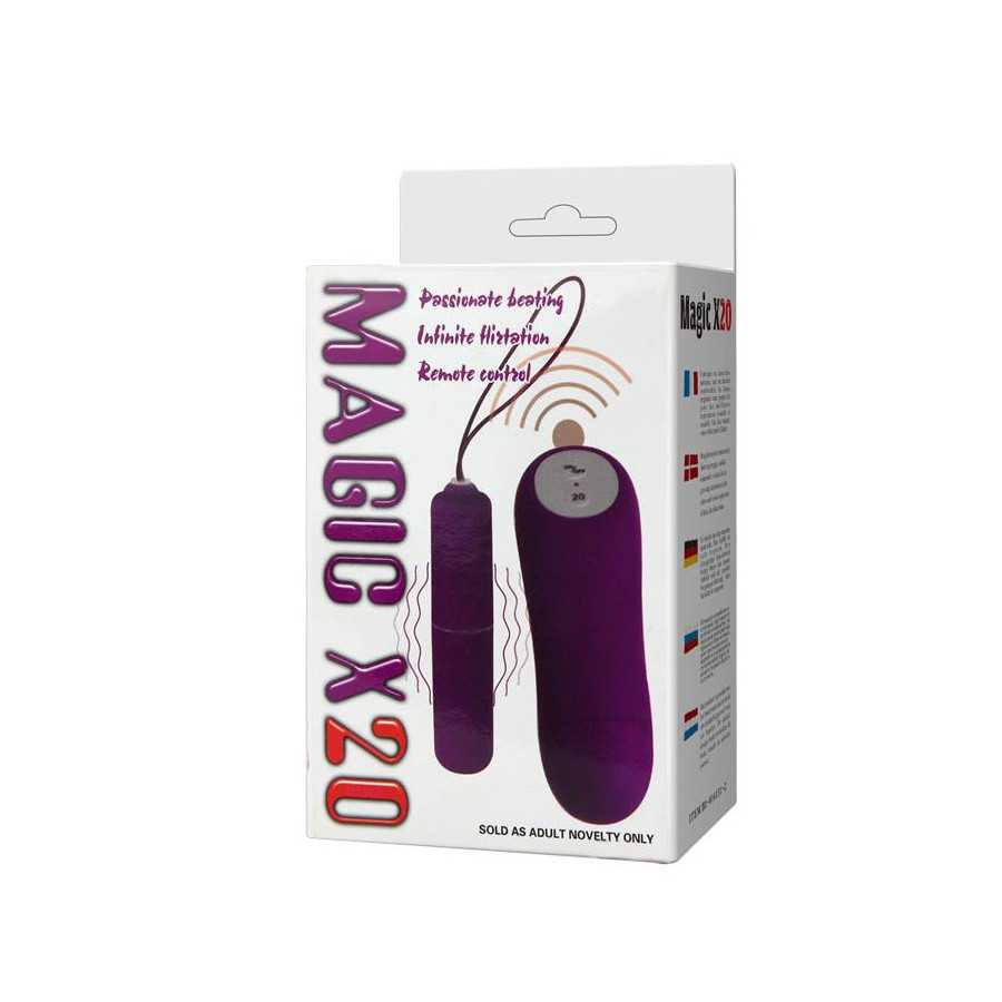 Bala Vibradora Magic X20 Purpura