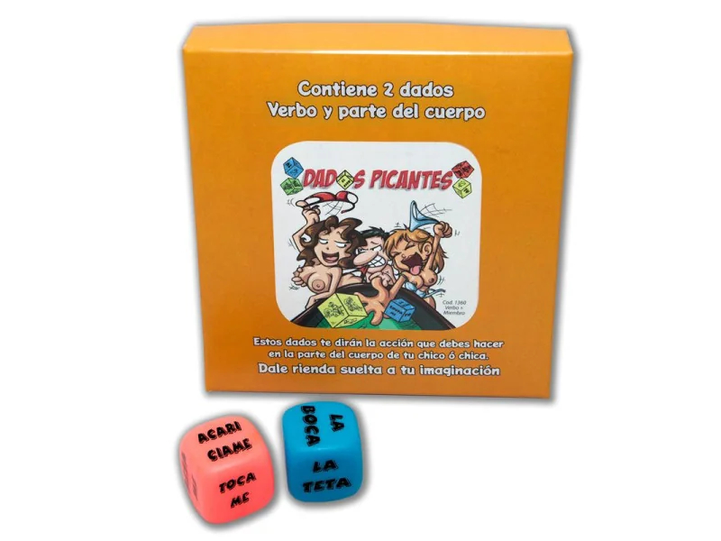 Juego 2 Dados Fluorescentes Accion y Parte del Cuerpo Juego 2 Dados Fluorescentes Accion y Parte del Cuerpo