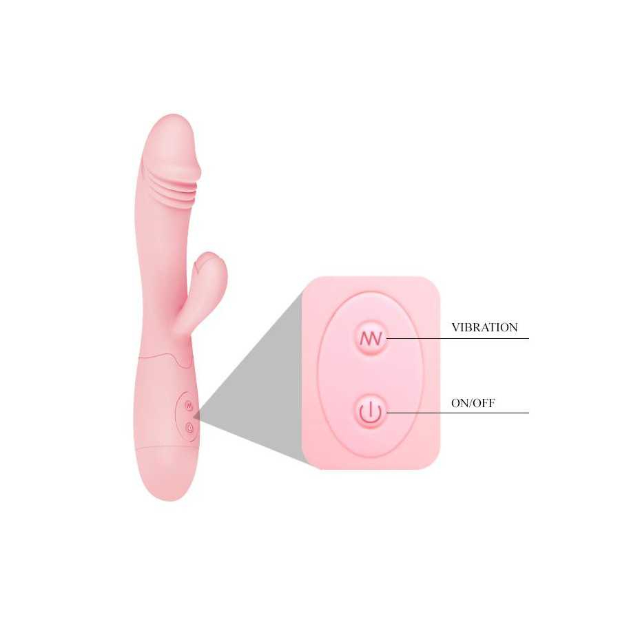 Vibrador Snappy Recargable Color Natural