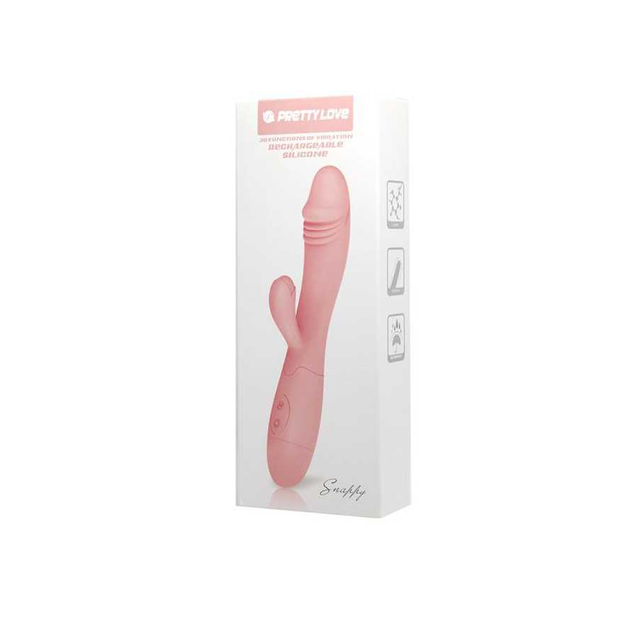 Vibrador Snappy Recargable Color Natural