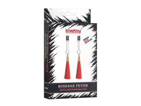 Pinzas para Pezones Rojo