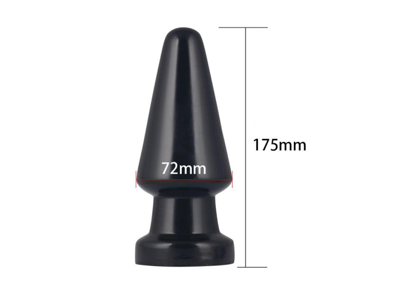 Plug Anal King Sized Anal Shocker 7 Negro