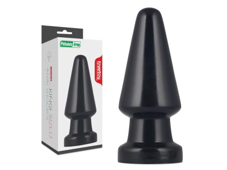 Plug Anal King Sized Anal Shocker 7 Negro Plug Anal King Sized Anal Shocker 7 Negro
